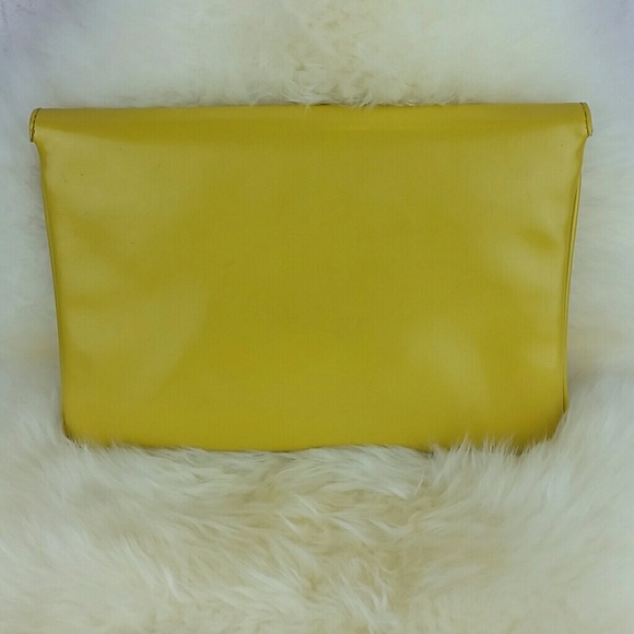Bobbie Jerome Vintage Yellow Clutch/Handbag - Picture 3 of 8